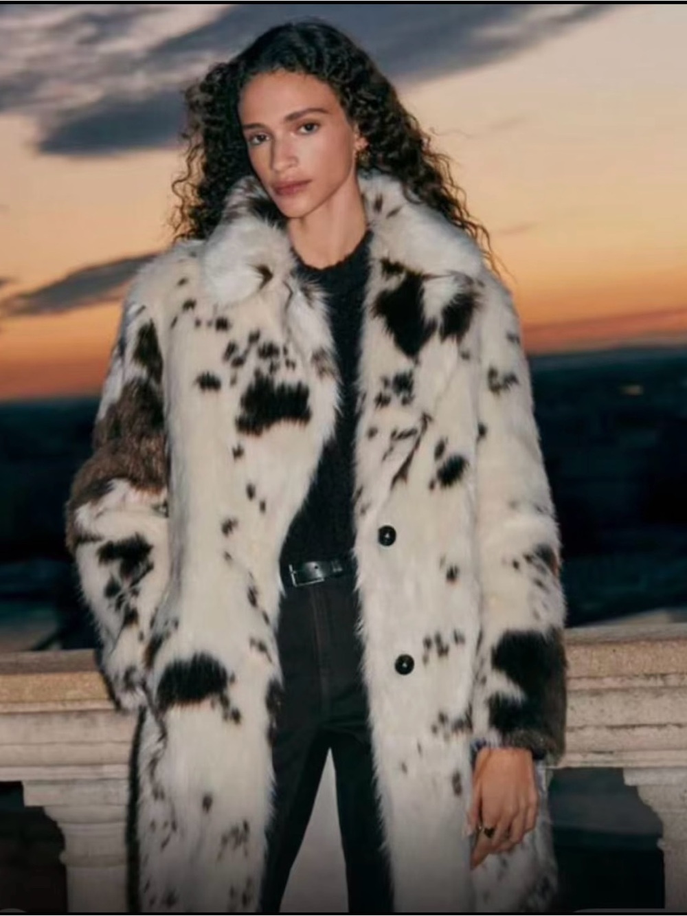 Stylish Spotted Teddy Jacket